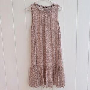 Anthropologie Natalie Flounced Tunic Dress